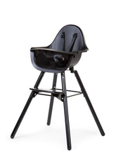Childhome Evolu 2 Chair 2 in 1 + Bumper Black