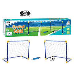 Power Joy Football Goal Set for Kids Indoor & Outdoor Soccer Goal Sports Play Set