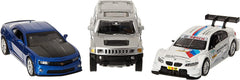 Power Joy Vroom Vroom Licensed 3-Piece Die-Cast Car Set