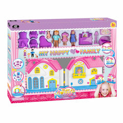 Power Joy Playhome My Happy Family Playset Battery Operated