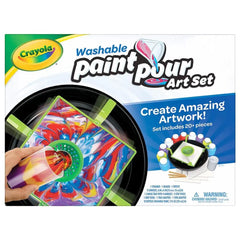Crayola Washable Paint Pour Art Set