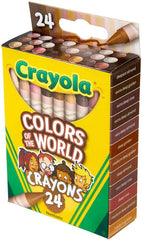 Crayola Colors Of The World Crayons 24 Pcs