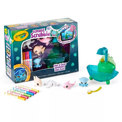 Crayola Scribble Scrubbie Glow Deep Sea - Kids Arts & Crafts Toys