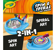 Crayola Spin & Spiral Art Station