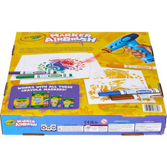 Crayola Marker Airbrush Kit Battery Operated