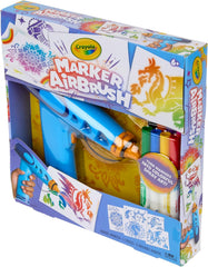 Crayola Marker Airbrush Kit Battery Operated