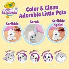 Crayola Scribble Scrub Baby Pets Nursery