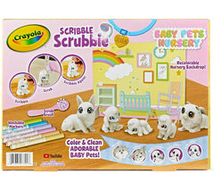 Crayola Scribble Scrub Baby Pets Nursery