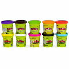 Dohtime Dough PVC Tube 30z 60cm -10 Pieces