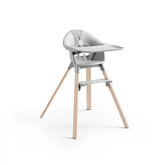 Stokke Clikk High Chair Bamboo Legs Cloud Grey