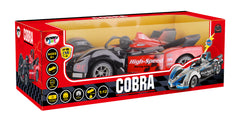 Power Joy RC Cobra with Lights 1:12 Toys for Kids Assorted Colors - Sold per piece (Selection is random and subject to availability)
