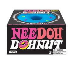 Needoh Dohnut Shape Sensory Squeeze Fidget Toy for Kids