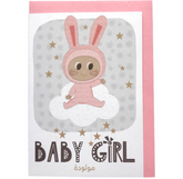 Wish Kidz Card A6 Baby Girl