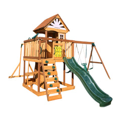 Dynamic Sports Arabian Ibex Wooden Swing Set