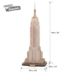 National Geo 3D Puzzle Empire State Building 66-Piece