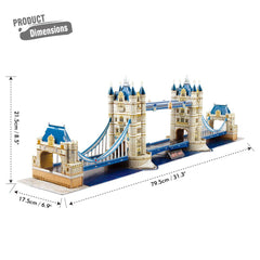 National Geo 3D Puzzle Tower Bridge 120-Piece