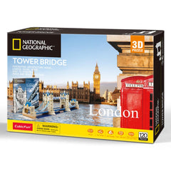 National Geo 3D Puzzle Tower Bridge 120-Piece