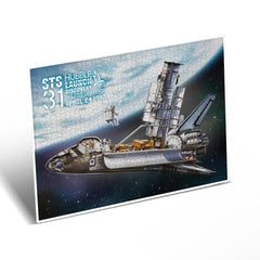 Cubicfun Puzzle Hubble+Discovery 1000Pcs