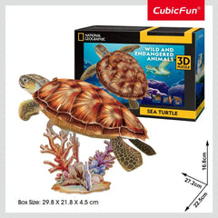 Ngeo 3D Puzzle Sea Turtle 31 Pcs