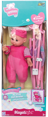 Hayati Baby Amoura My First Doll Stroller B/O 14Inches