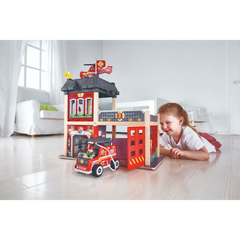 Hape City Fire Station Playset