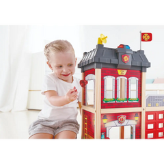 Hape City Fire Station Playset