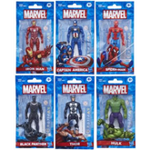 Marvel Figure Value 6asst 3.75 Inches