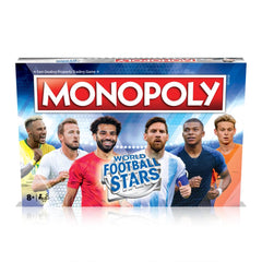 Monopoly World Football Stars Board Game for Families & Football Fans