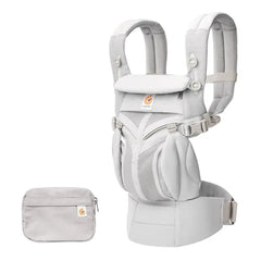 Ergobaby Omni Classic Cool Air Mesh Baby Carrier Pearl Grey All Position Ergonomic Carrier