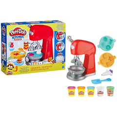 Play-Doh Magical Mixer Playset - Kids Arts & Crafts Dough Set with Shapes, Molds & Mixer