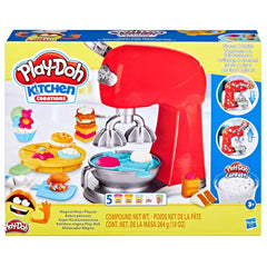Play-Doh Magical Mixer Playset - Kids Arts & Crafts Dough Set with Shapes, Molds & Mixer