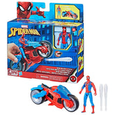 Marvel Spiderman Vehicle & Figure 4 - Inch