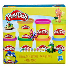 Playdoh Colorful Comp. 9Pack 2Asst