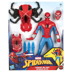 Marvel Spiderman Thwip Blast Action Figure 11-Inches