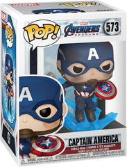 Funko Pop Marvel Captain America with Broken Shield Value