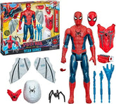 Marvel Titan Series Ultimate Web Gear Spider-Man 11.5-Inch Action Figure with 12 Accessories