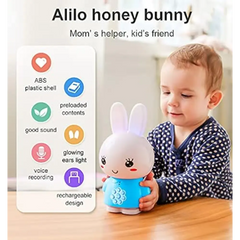Alilo Honey Bunny Blue G6 Battery Operated
