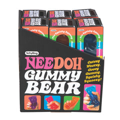 Needoh Gummy Bear Sensory Squeeze Fidget Toy for Kids Assortment - Sold per piece