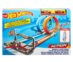 Hotwheels Double Loop 2 Diecast Dash Track Set Toy Cars