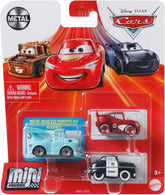 Disney & Pixar Cars Mini Racer Die-Cast 3 Pack Assorted Colors & Design - Toys for Kids (Selection is random and subject to availability)