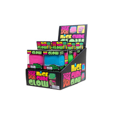 Needoh Cube Glow Nice Sensory Squeeze Toy for Kids Assortment - Sold per piece