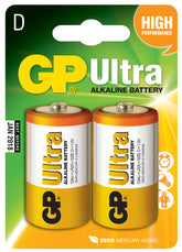 GP Ultra Battery 13AU LR20 Size D 1.5V