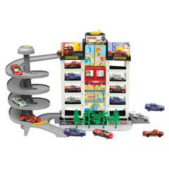Power Joy Vroom Vroom Motor City 4 Floor Garage Playset
