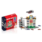 Power Joy Vroom Vroom Motor City 4 Floor Garage Playset