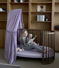 Stokke Sleepi Mini Warm Brown with Extension Mattress and Fitted Sheet Bundle