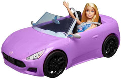 Barbie Glam Convertible Car With Doll