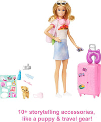 Barbie Travel Doll - Refreshed