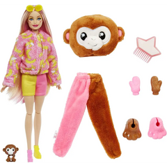 Barbie Cutie Reveal Monkey Themed Doll