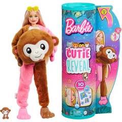 Barbie Cutie Reveal Monkey Themed Doll