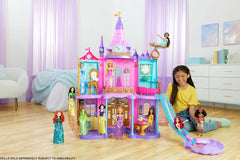 Disney Princess Magical Adventures Castle Dollhouse Playset for Kids